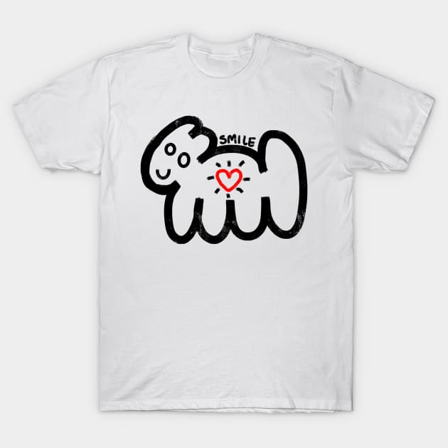 smile T-Shirt by Angel Rivas